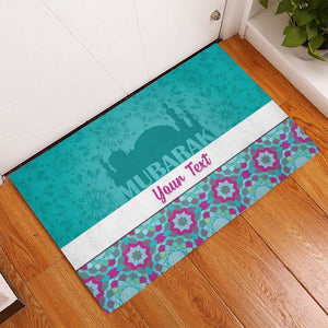Personalised Eid al-Fitr Rubber Doormat Eid Mubarak
