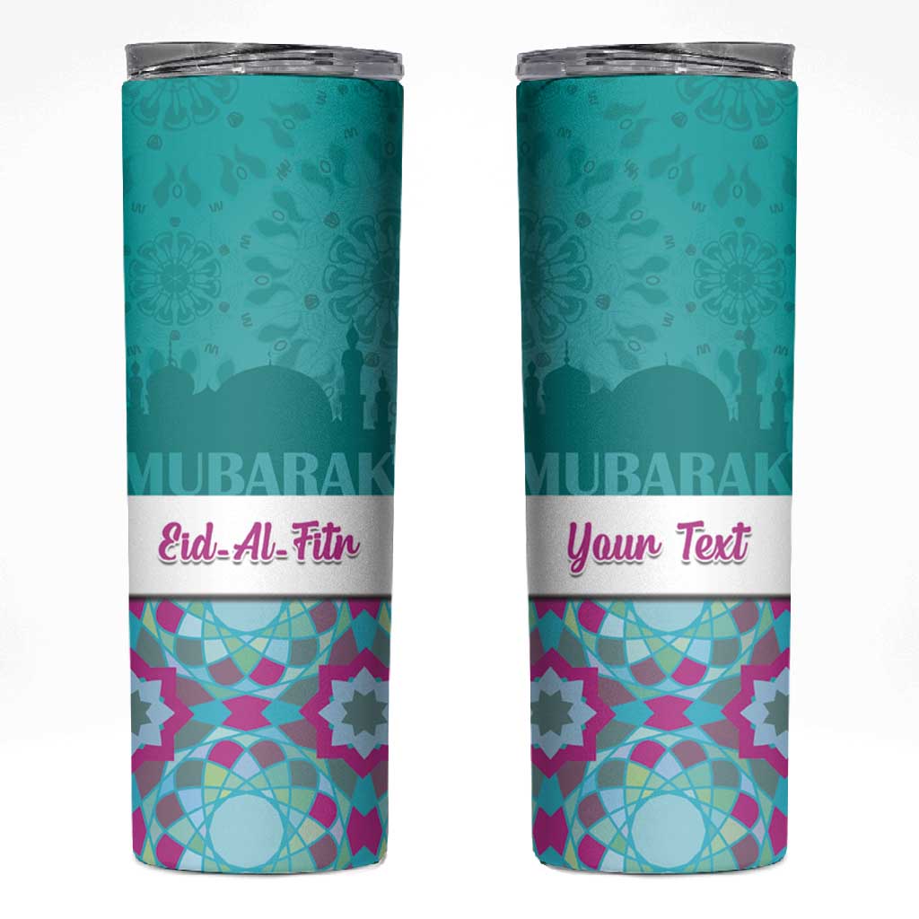 Personalised Eid al-Fitr Skinny Tumbler Eid Mubarak