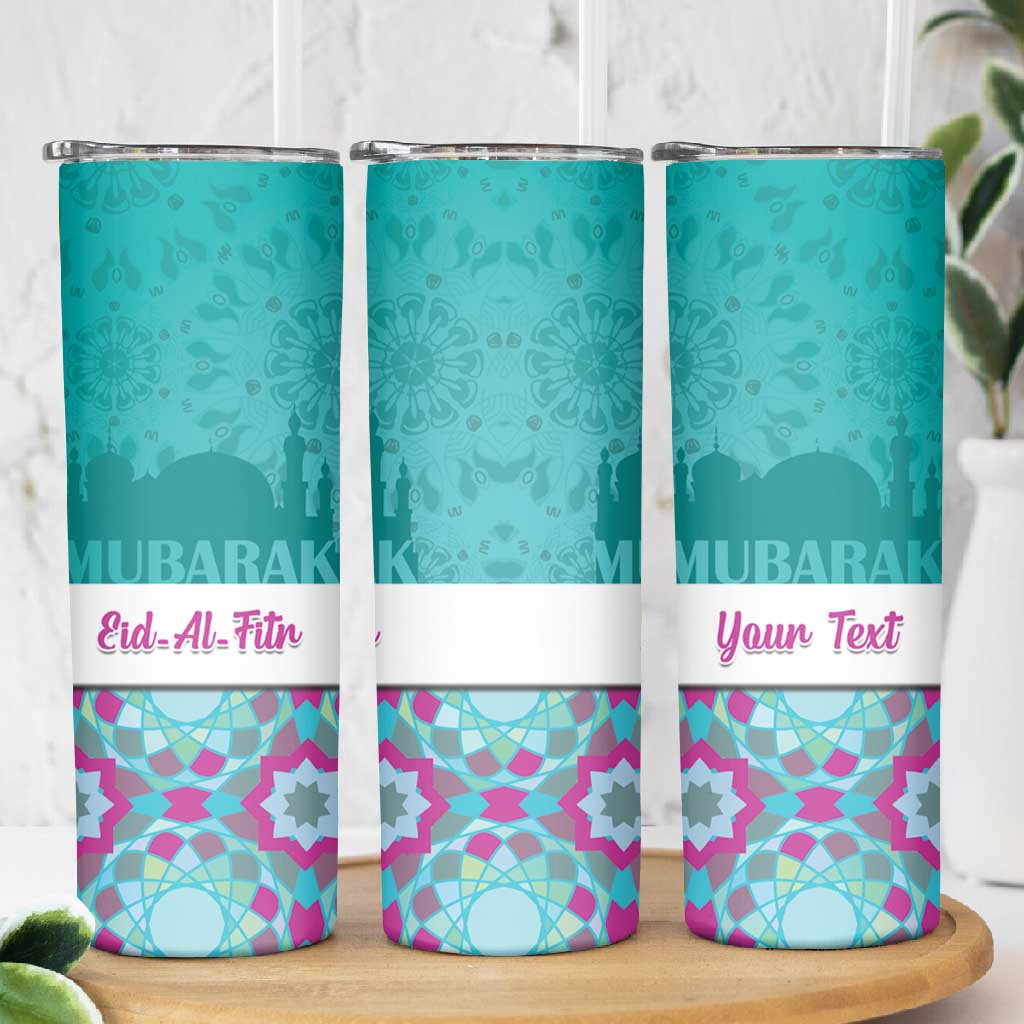 Personalised Eid al-Fitr Skinny Tumbler Eid Mubarak