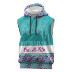 Personalised Eid al-Fitr Sleeveless Hoodie Eid Mubarak - African Pride