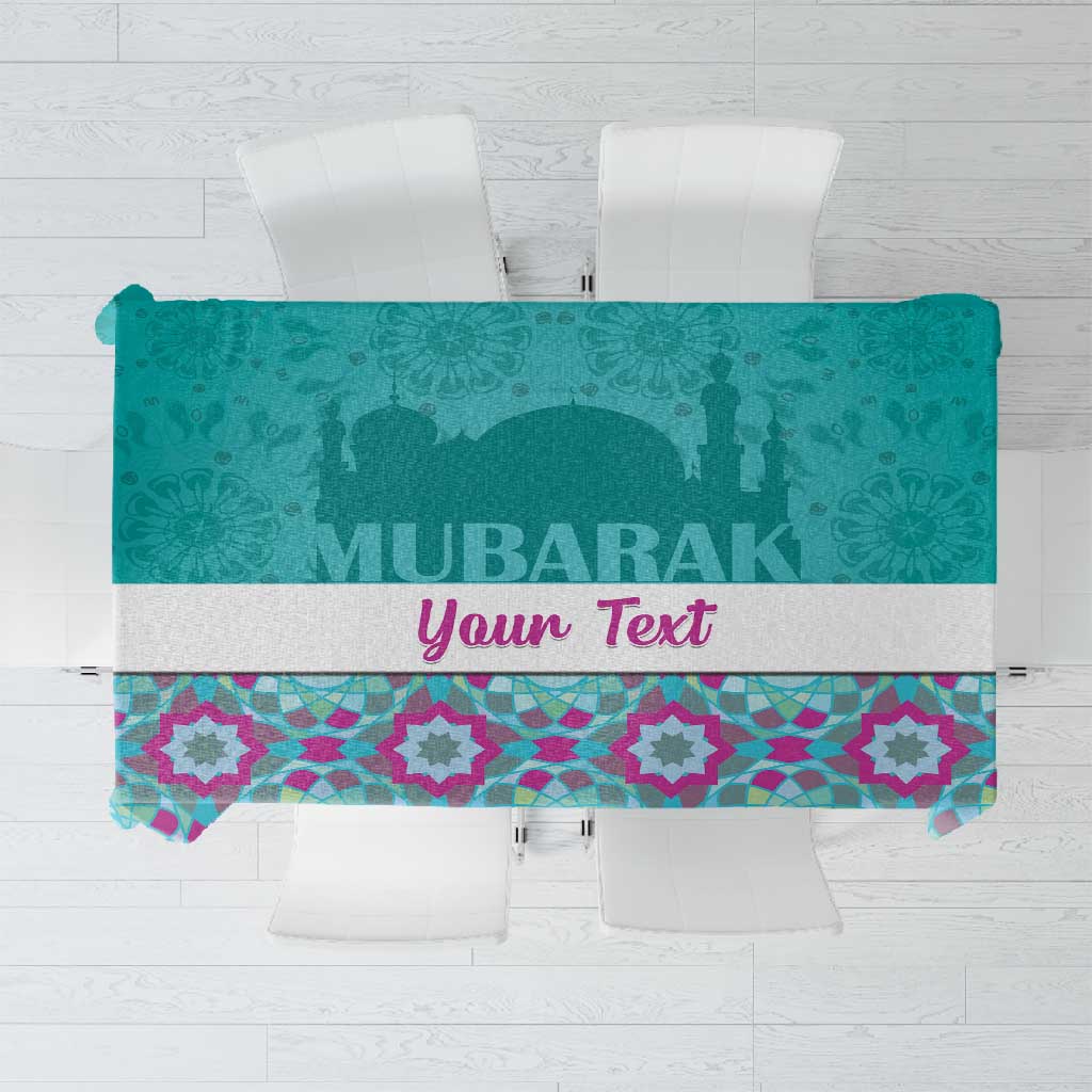 Personalised Eid al-Fitr Tablecloth Eid Mubarak