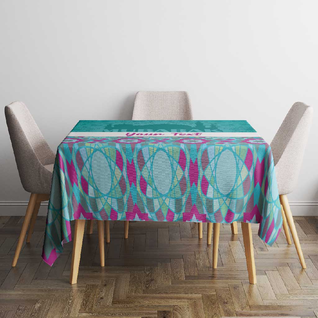 Personalised Eid al-Fitr Tablecloth Eid Mubarak