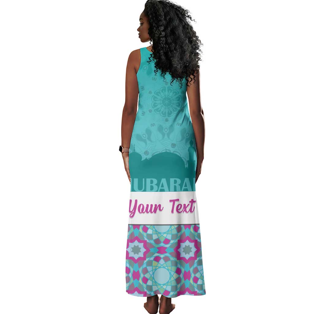 Personalised Eid al-Fitr Tank Maxi Dress Eid Mubarak