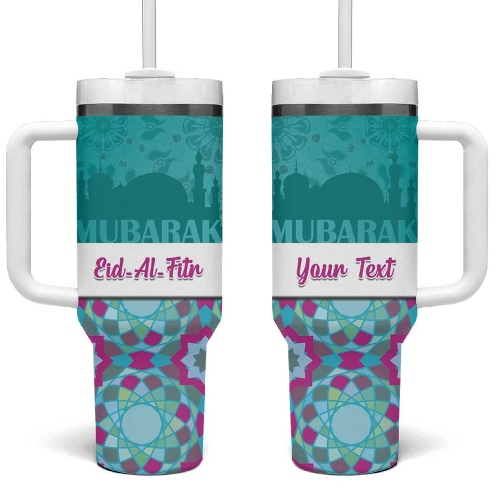 Personalised Eid al-Fitr Tumbler With Handle Eid Mubarak