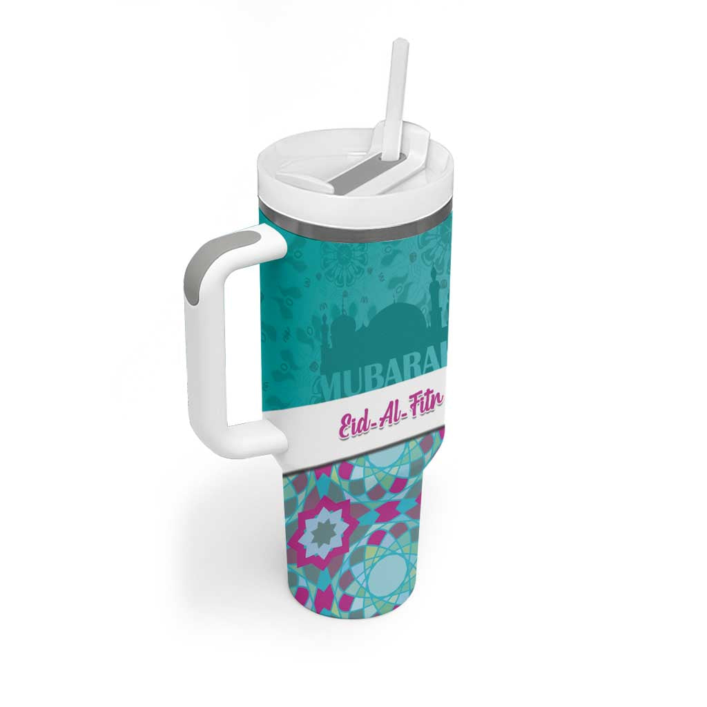Personalised Eid al-Fitr Tumbler With Handle Eid Mubarak