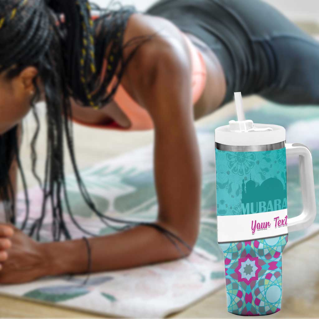 Personalised Eid al-Fitr Tumbler With Handle Eid Mubarak