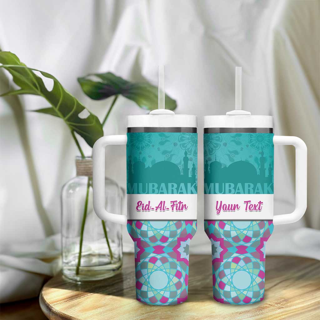 Personalised Eid al-Fitr Tumbler With Handle Eid Mubarak