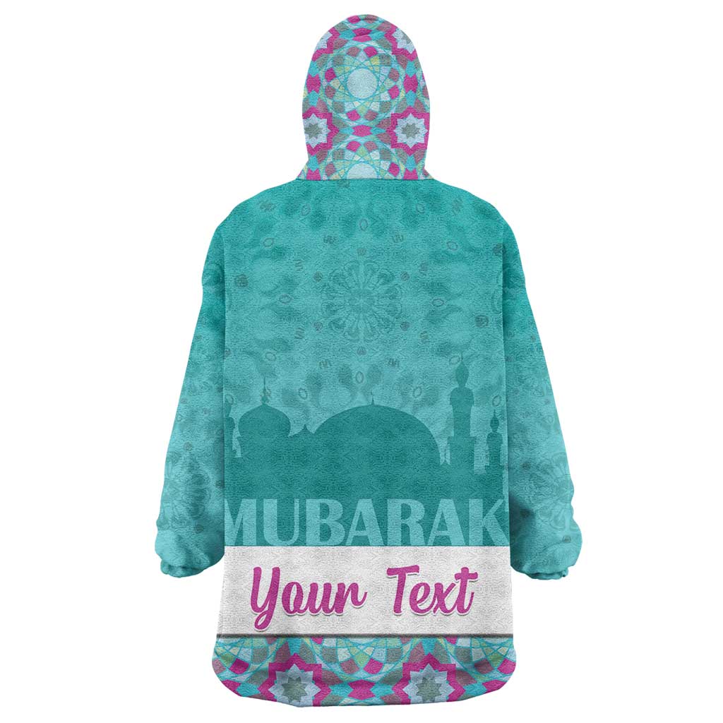 Personalised Eid al-Fitr Wearable Blanket Hoodie Eid Mubarak