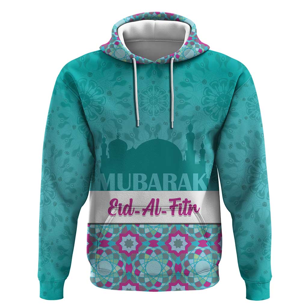 Personalised Eid al-Fitr Zip Hoodie Eid Mubarak