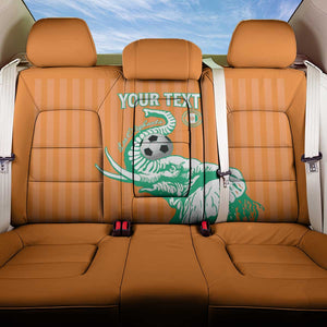Custom Cote dIvoire Football Back Car Seat Cover Les Elephants