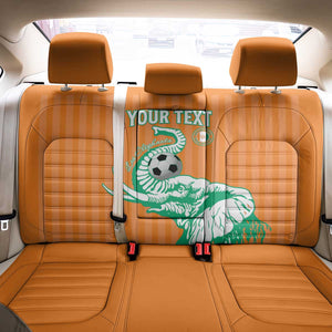 Custom Cote dIvoire Football Back Car Seat Cover Les Elephants