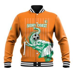Custom Cote dIvoire Football Baseball Jacket Les Elephants