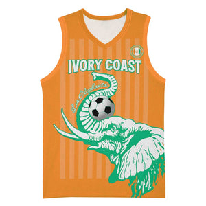 Custom Cote dIvoire Football Basketball Jersey Les Elephants - African Pride