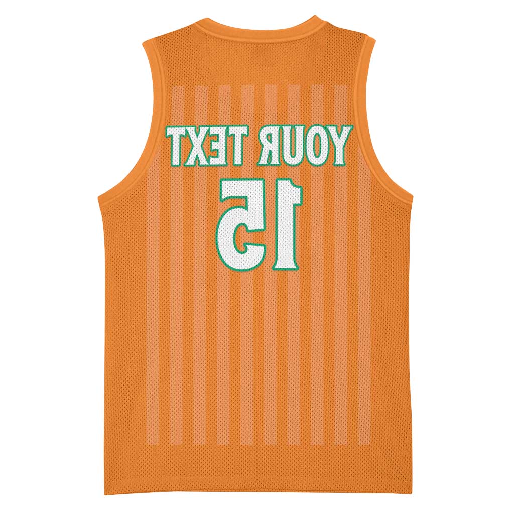 Custom Cote dIvoire Football Basketball Jersey Les Elephants - African Pride