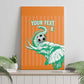 Custom Cote dIvoire Football Canvas Wall Art Les Elephants