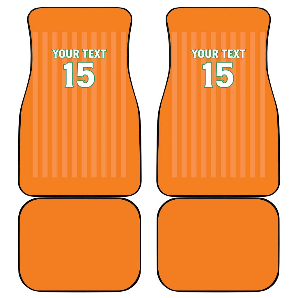 Custom Cote dIvoire Football Car Mats Les Elephants