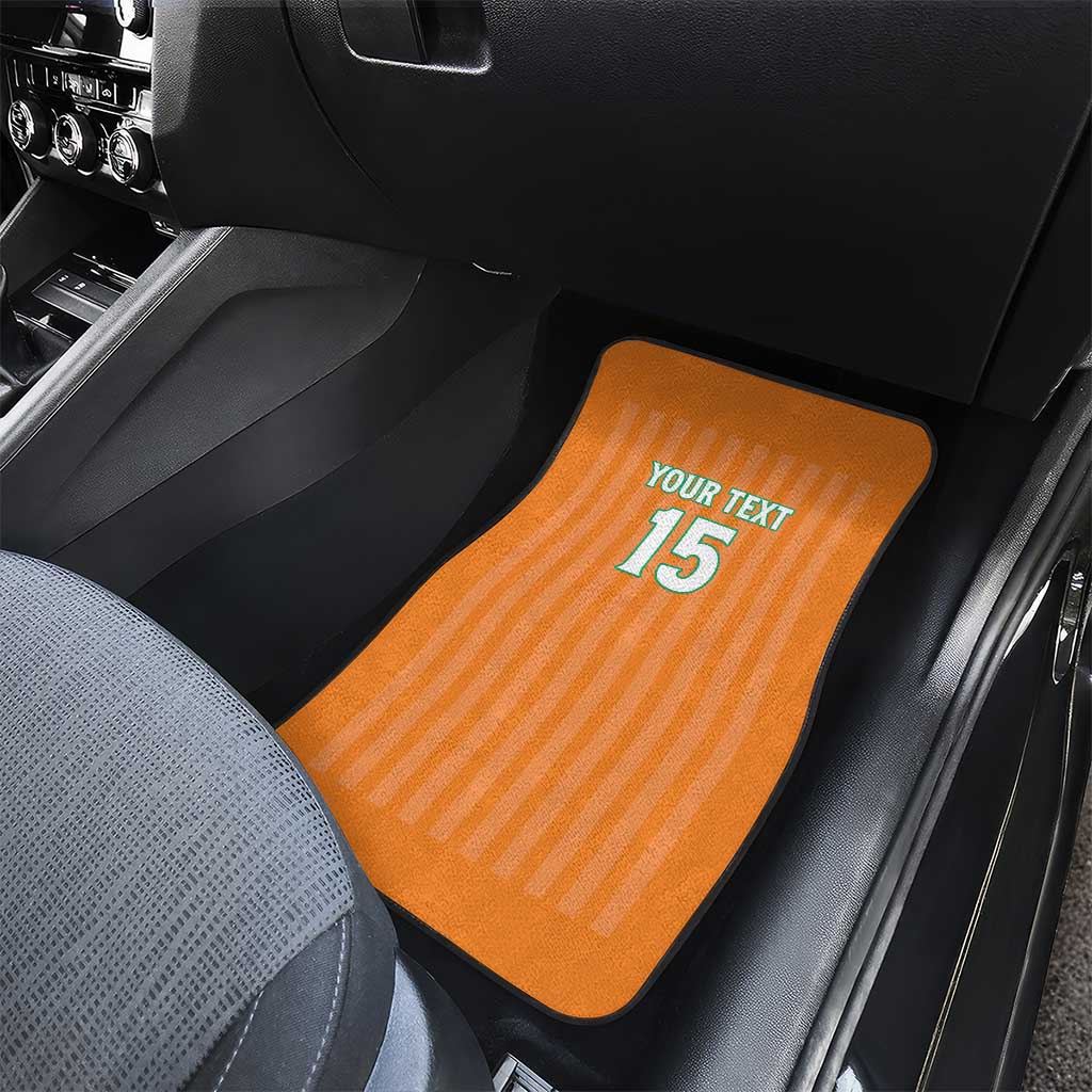 Custom Cote dIvoire Football Car Mats Les Elephants