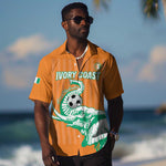Custom Cote dIvoire Football Hawaiian Shirt Les Elephants