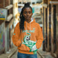 Custom Cote dIvoire Football Hoodie Les Elephants