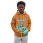 Custom Cote dIvoire Football Kid Hoodie Les Elephants