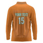 Custom Cote dIvoire Football Long Sleeve Polo Shirt Les Elephants