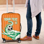 Custom Cote dIvoire Football Luggage Cover Les Elephants