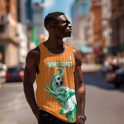 Custom Cote dIvoire Football Men Tank Top Les Elephants