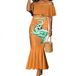 Custom Cote dIvoire Football Mermaid Dress Les Elephants