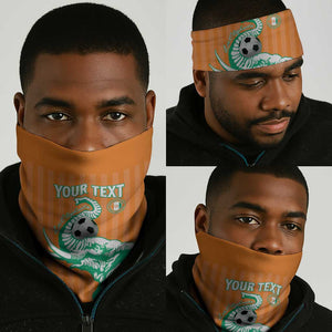 Custom Cote dIvoire Football Neck Gaiter Les Elephants LT15