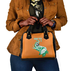 Custom Cote dIvoire Football Shoulder Handbag Les Elephants