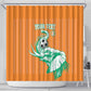 Custom Cote dIvoire Football Shower Curtain Les Elephants