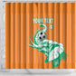 Custom Cote dIvoire Football Shower Curtain Les Elephants