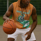 Custom Cote dIvoire Football Sleeveless Hoodie Les Elephants - African Pride