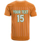 Custom Cote dIvoire Football T shirt Les Elephants