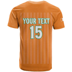 Custom Cote dIvoire Football T shirt Les Elephants