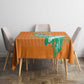 Custom Cote dIvoire Football Tablecloth Les Elephants