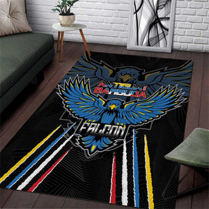 Antigua and Barbuda Cricket Area Rug Go Falcons - African Pride