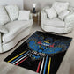 Antigua and Barbuda Cricket Area Rug Go Falcons - African Pride
