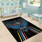 Antigua and Barbuda Cricket Area Rug Go Falcons - African Pride