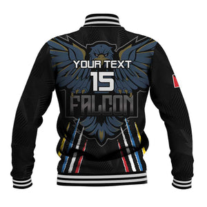 Antigua and Barbuda Cricket Custom Baseball Jacket Go Falcons - African Pride