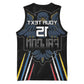 Antigua and Barbuda Cricket Basketball Jersey Go Falcons - African Pride