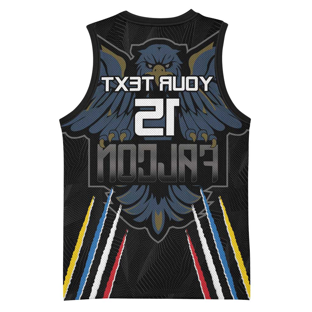 Antigua and Barbuda Cricket Basketball Jersey Go Falcons - African Pride