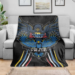 Antigua and Barbuda Cricket Blanket Go Falcons - African Pride