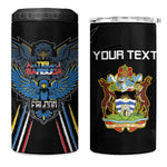 Antigua and Barbuda Cricket Custom 4 in 1 Can Cooler Tumbler Go Falcons - African Pride