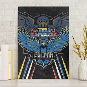 Antigua and Barbuda Cricket Canvas Wall Art Go Falcons - African Pride