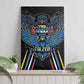 Antigua and Barbuda Cricket Canvas Wall Art Go Falcons - African Pride