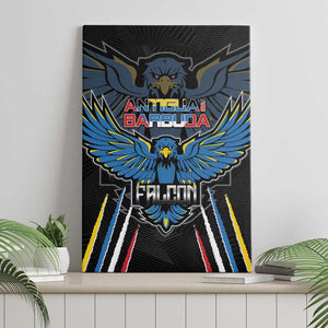 Antigua and Barbuda Cricket Canvas Wall Art Go Falcons - African Pride
