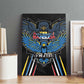 Antigua and Barbuda Cricket Canvas Wall Art Go Falcons - African Pride