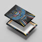Antigua and Barbuda Cricket Canvas Wall Art Go Falcons - African Pride