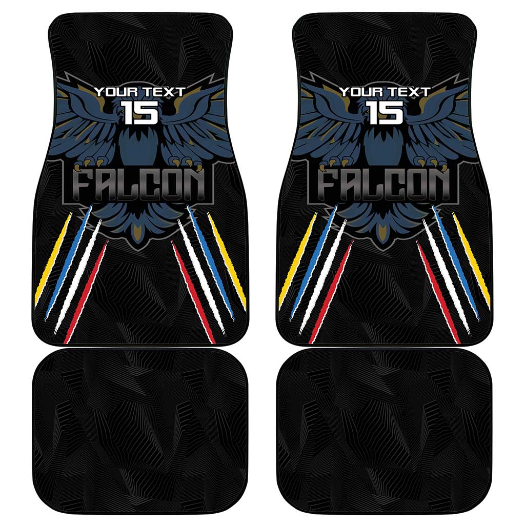 Antigua and Barbuda Cricket Custom Car Mats Go Falcons - African Pride